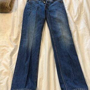 Acne Dark Blue Denim Jeans